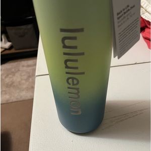 Lululemon 20 ounce insulated drinking thermos.  New with tags
